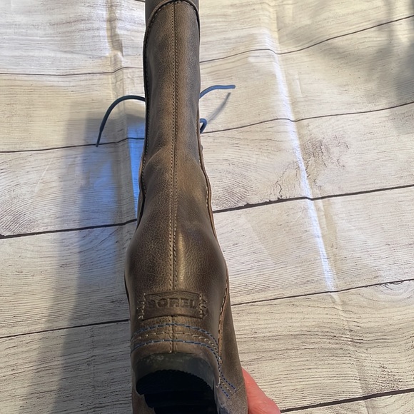 Sorel Cate The Great Wedge Size 10 Pebble - Picture 10 of 14